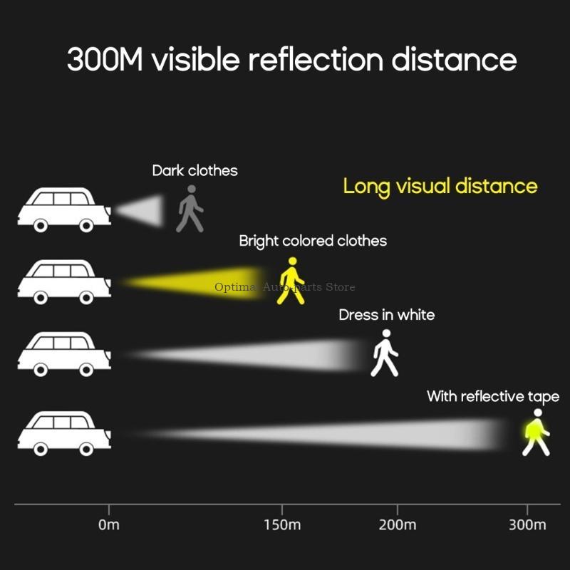 Running Visibility Gear - Muñeca reflectante Equipo para correr reflectante