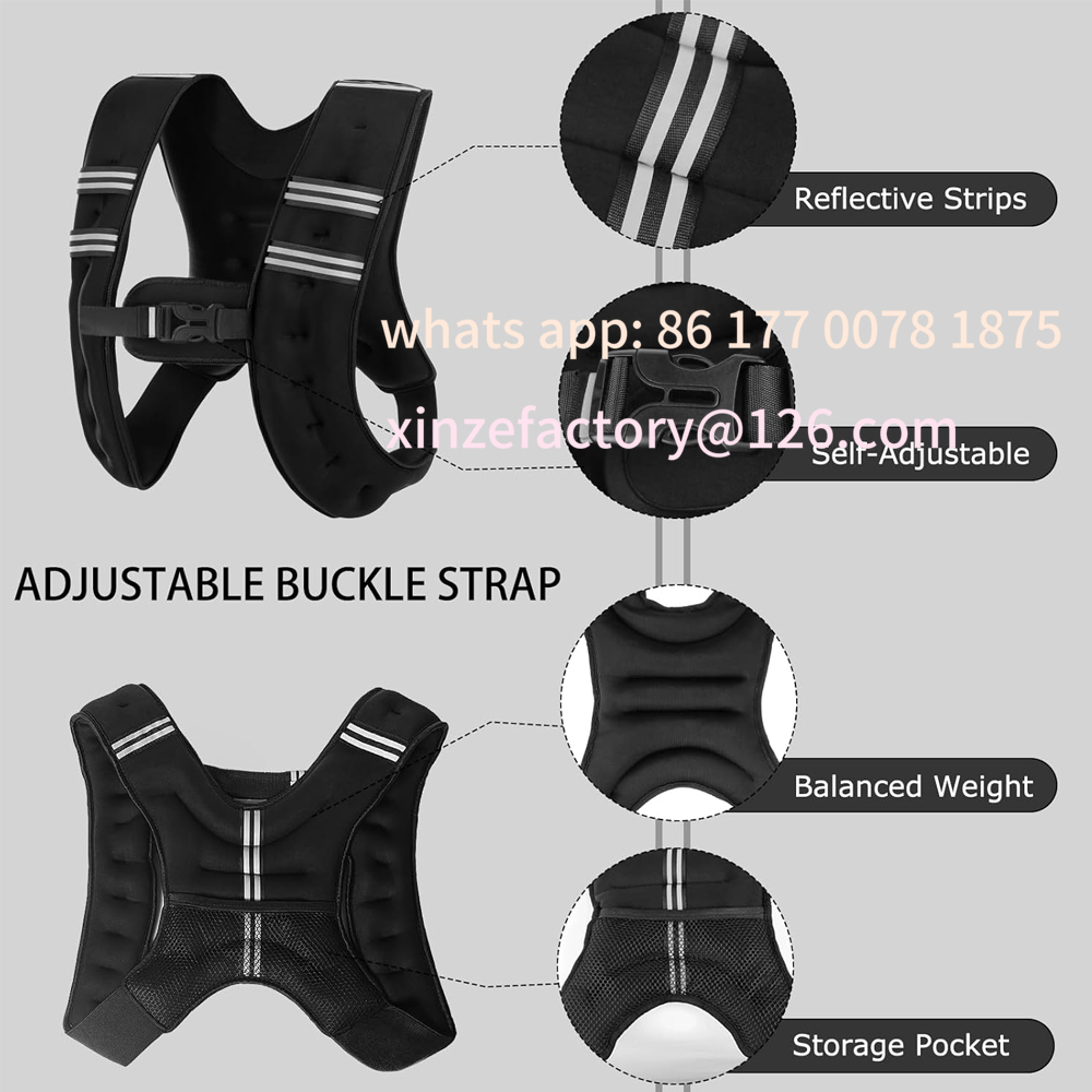 Running Gear For Kids - Chaleco ponderado personalizable para hombres, mujeres