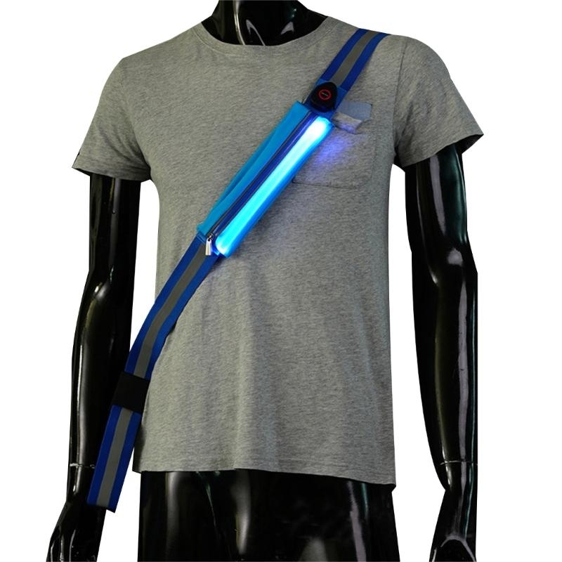 Cinturón reflectante LED visib - Running Visibility Gear reseña y precio