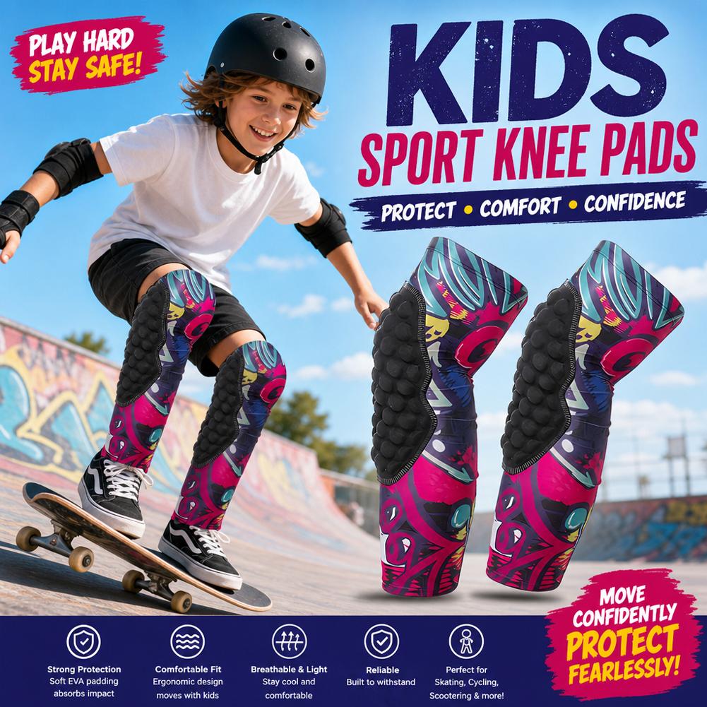 Juego de protectores de rodill - Running Gear For Kids reseña y precio