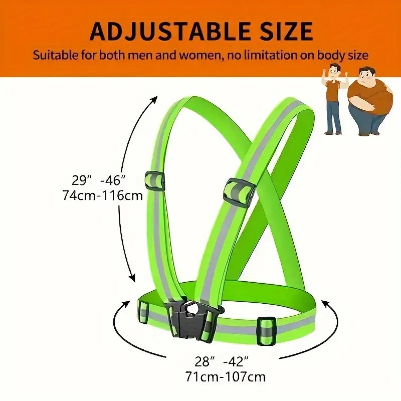 Chaleco reflectante para corre - Running Visibility Gear reseña y precio