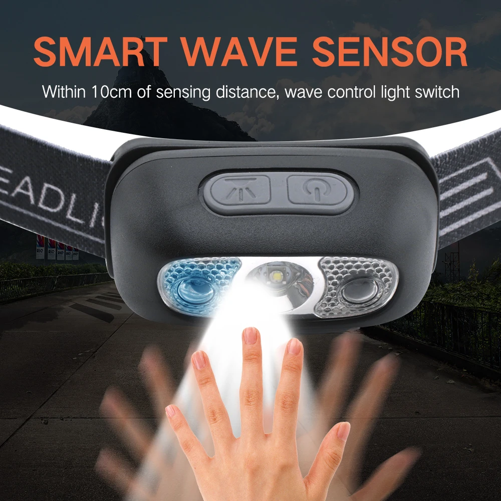 Linterna frontal recargable po - Running Headlamp Led reseña y precio
