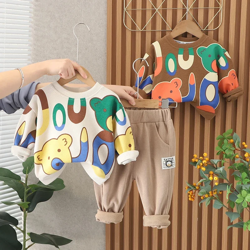 Conjunto de ropa de algodón pa - Running Gear For Kids reseña y precio