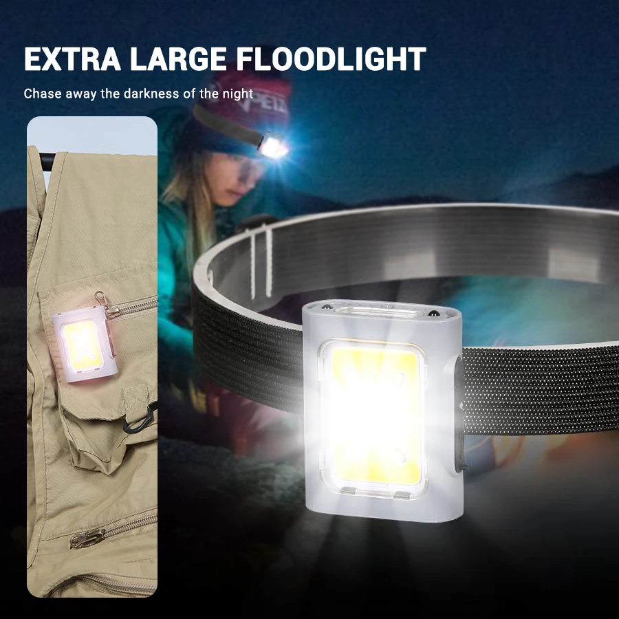 Linterna frontal LED de inducc - Running Headlamp Led reseña y precio