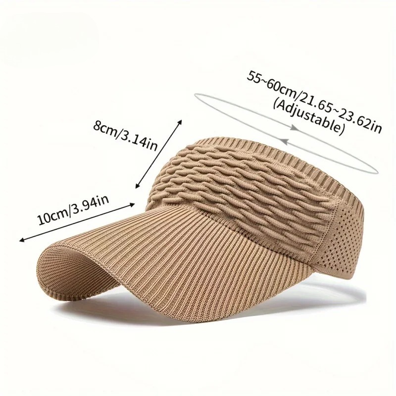 1 unidad de gorra visera sin c - Running Gear Hat reseña y precio