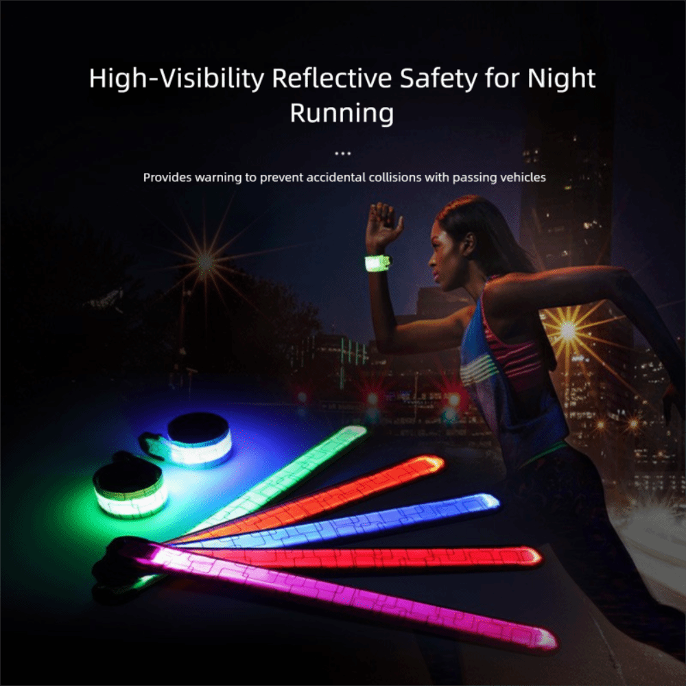 Brazalete para correr de noche - Running Visibility Gear reseña y precio